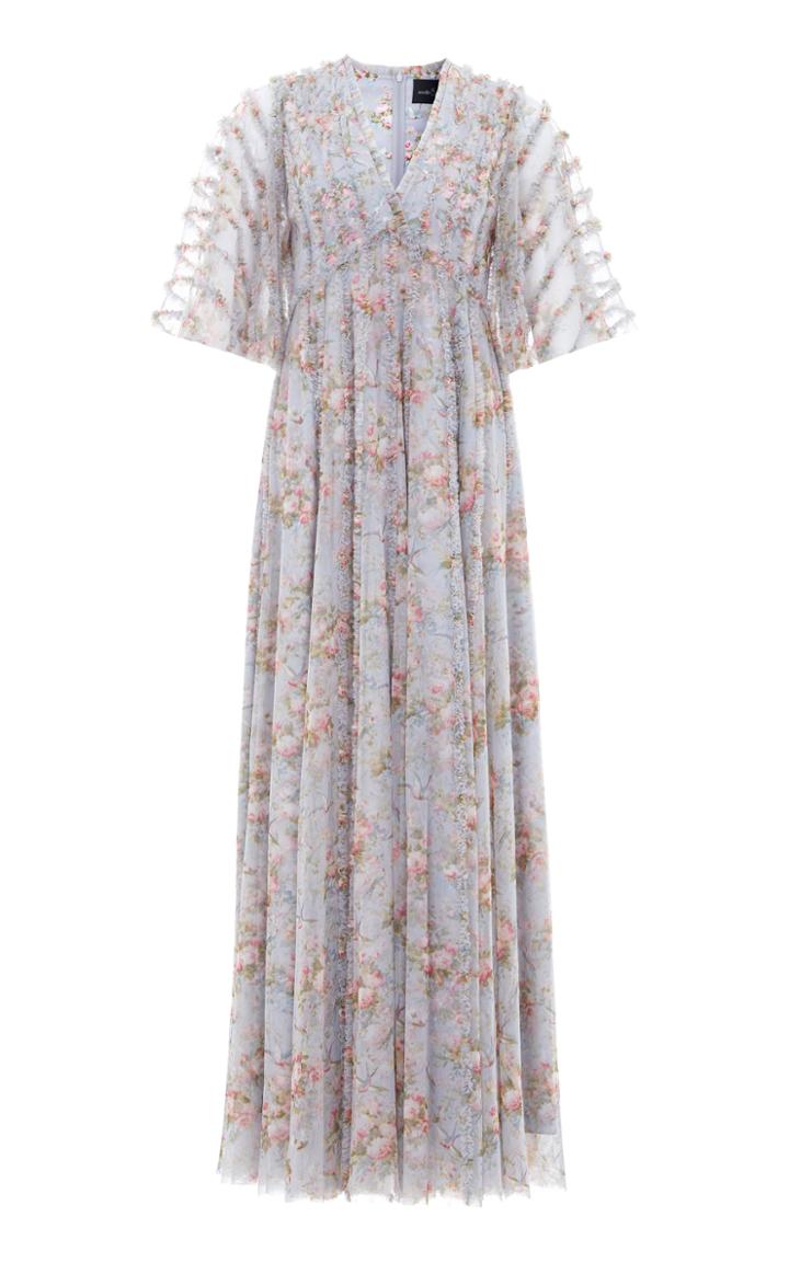 Moda Operandi Needle & Thread Avery Printed Tulle Dress
