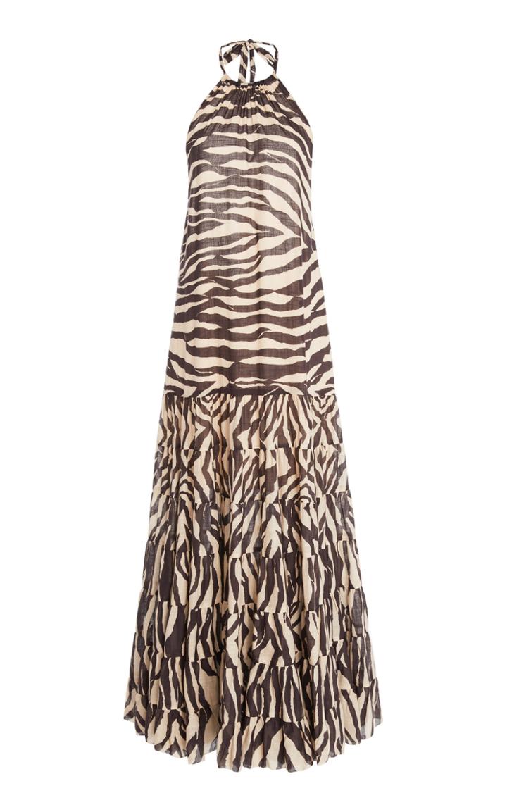 Zimmermann Juniper Halter Tie Dress