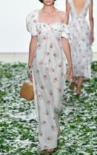 Brock Collection Doda Orchid Silk Cotton Dress