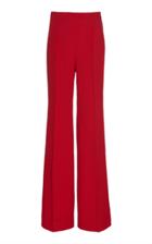 Andrew Gn High-waisted Crepe Pants Size: 38