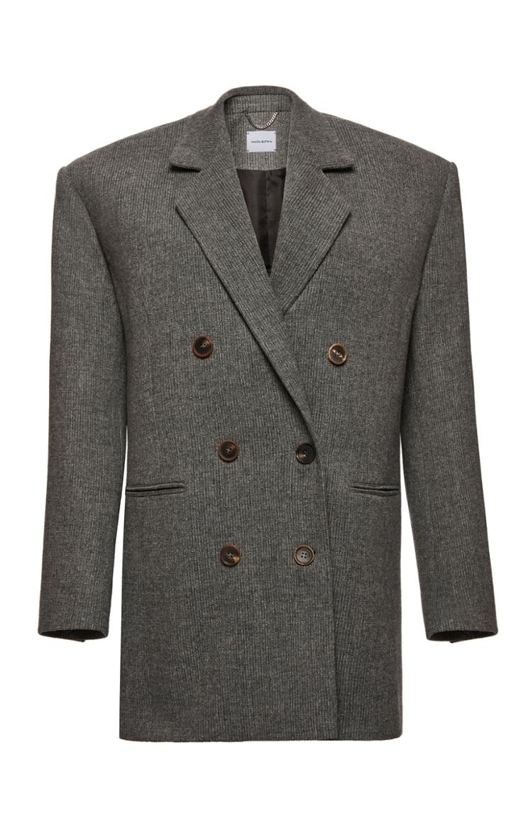 Moda Operandi Magda Butrym Wool-cashmere Double-breasted Blazer