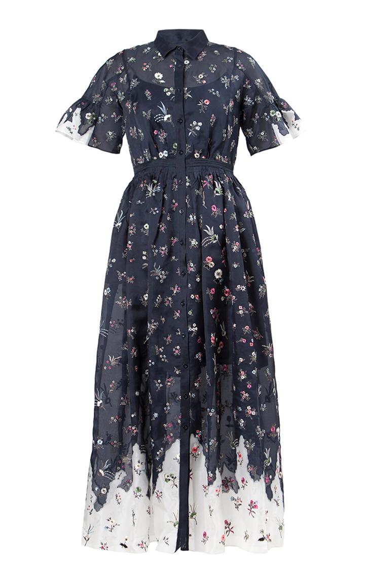 Moda Operandi Biyan Gershon Silk Shirt Dress