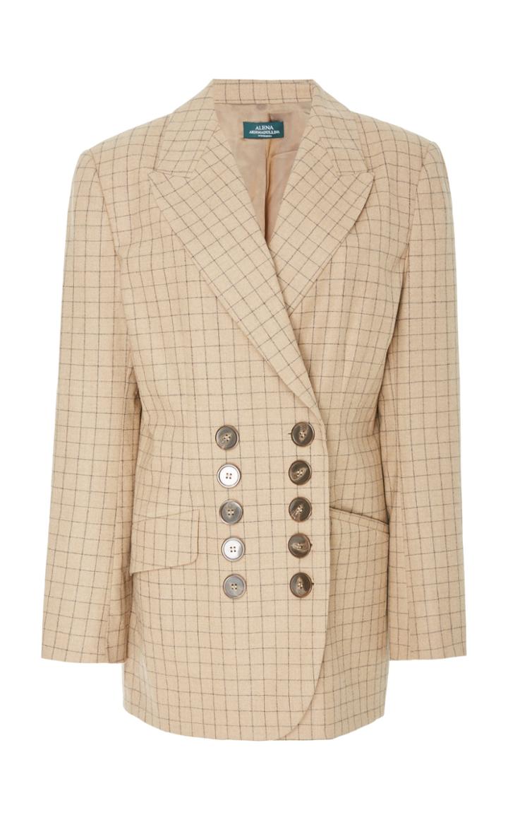 Alena Akhmadullina Plaid Jacket