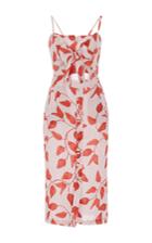 Johanna Ortiz Desirade Bow Front Sheath Dress
