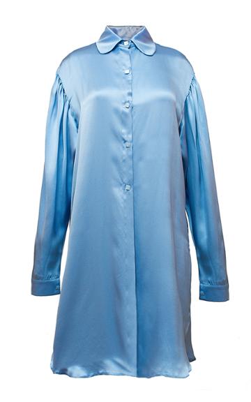 Diana Kvariani Long Silk Shirt