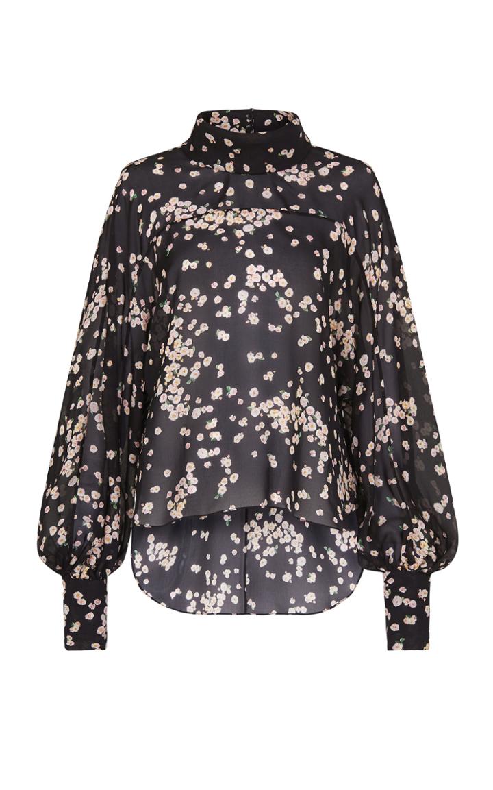 Camilla And Marc Gardin Balloon Sleeve Top