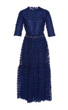 Costarellos A-line Lace Dress