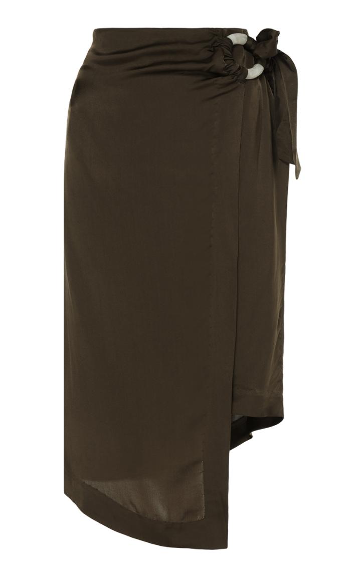 Cult Gaia Bella Wrap Skirt