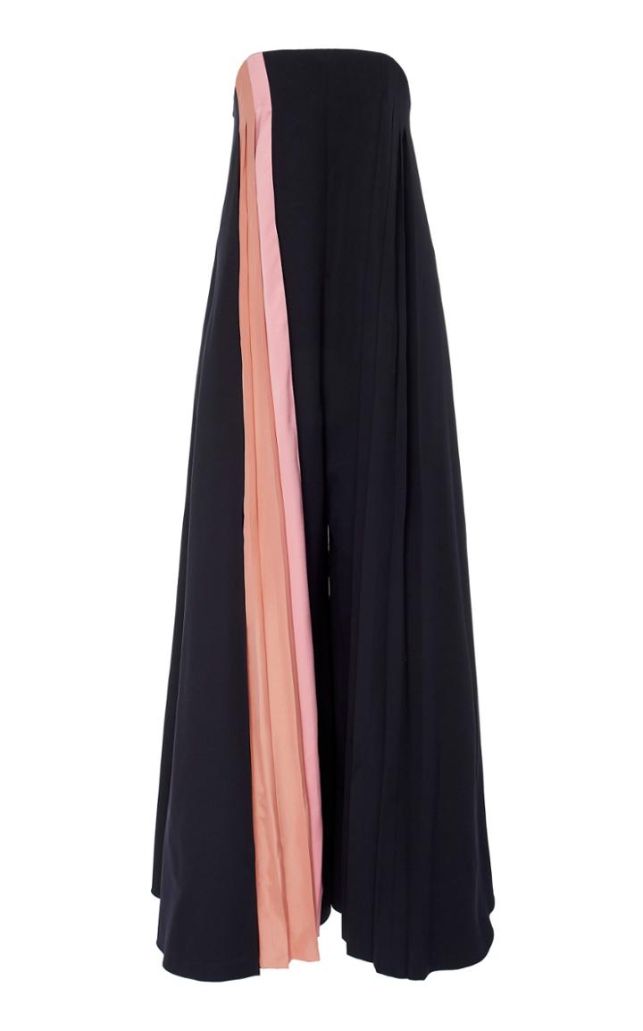 Roksanda Esme Strapless Wool-blend Jumpsuit