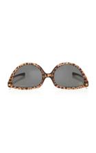 Mykita + Martine Rose Sos Reversible Leopard-print Acetate Sunglasses