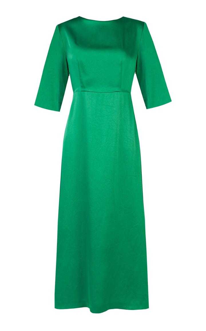 Lake Studio High Neck Midi Dress