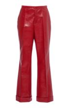 Moda Operandi Philosophy Di Lorenzo Serafini Mid-rise Vegan Leather Pants