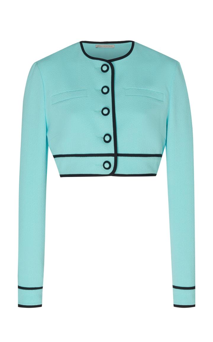Emilia Wickstead Justine Cropped Jacket