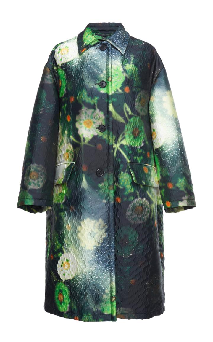 Prada Floral Coat