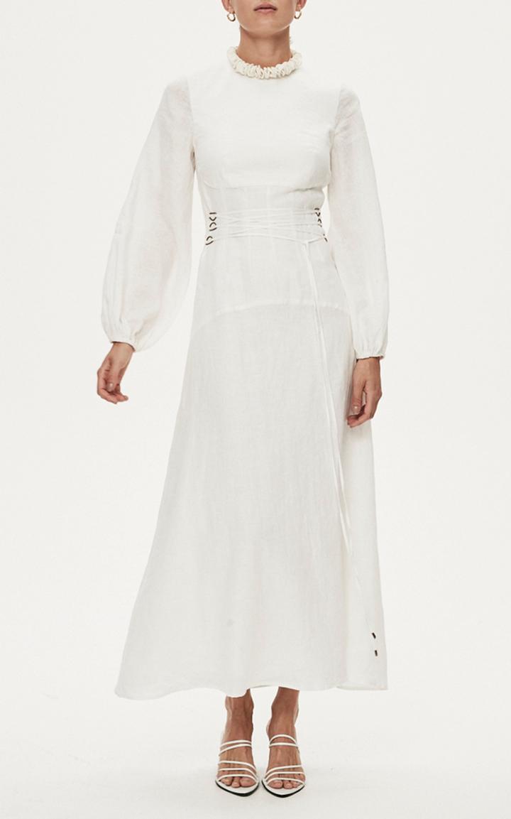 Moda Operandi Rachel Gilbert Faris Long Sleeve Maxi Dress