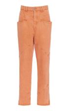 Moda Operandi Isabel Marant Eloisa High-rise Cotton Pants Size: 32