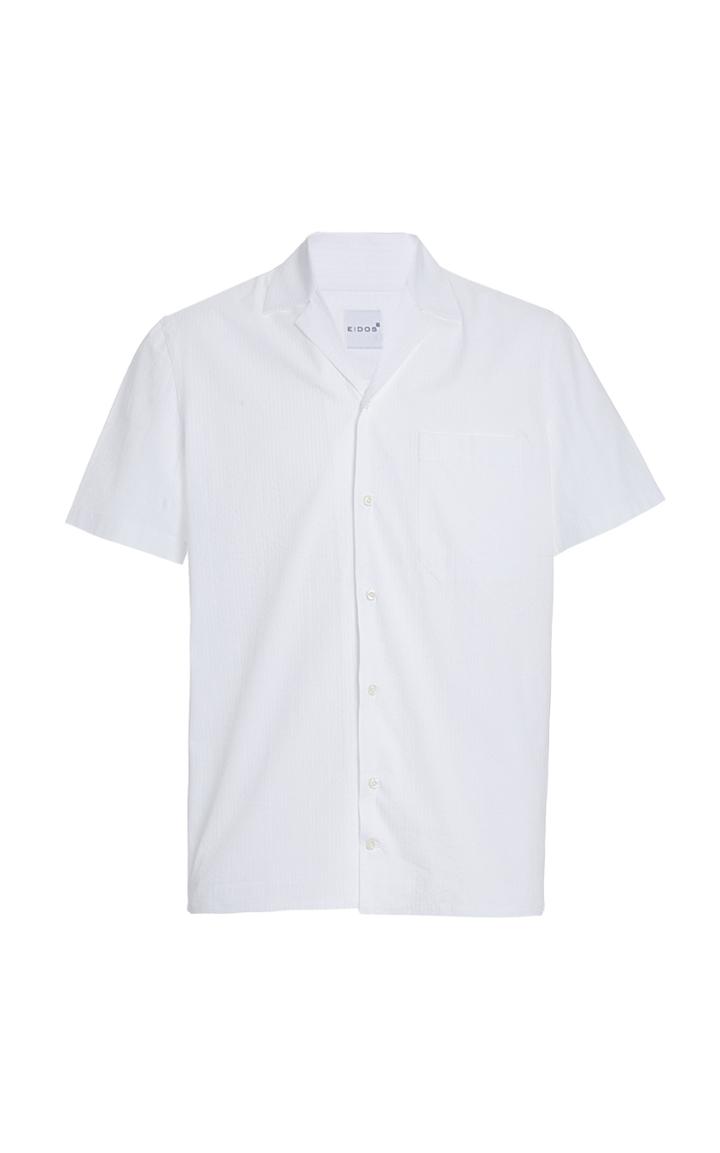 Eidos Seersucker Cotton Shirt