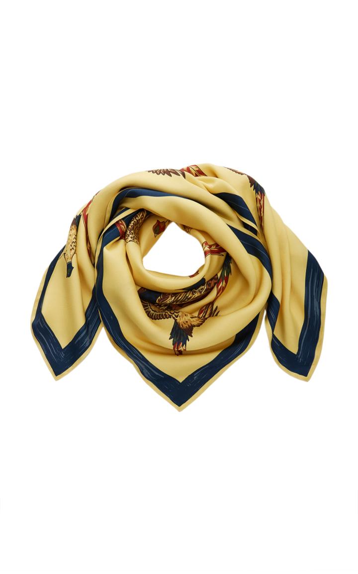 Moda Operandi Khaite Antonio Printed Silk Scarf