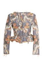Brock Collection Johanna Floral Corded Jacquard Jacket