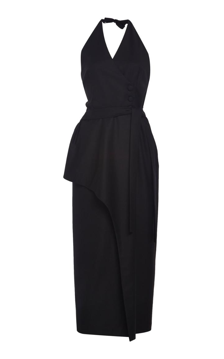 Moda Operandi Matriel Halter Wrap Around Dress Size: S
