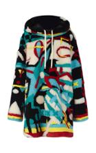 Burberry Pull Over Patchwork Shearling