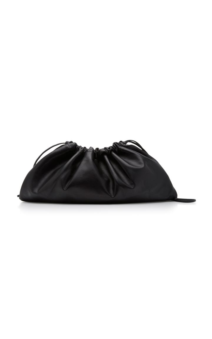 Studio Amelia Maxi Leather Drawstring Bag