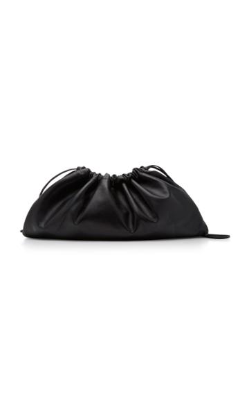 Studio Amelia Maxi Leather Drawstring Bag