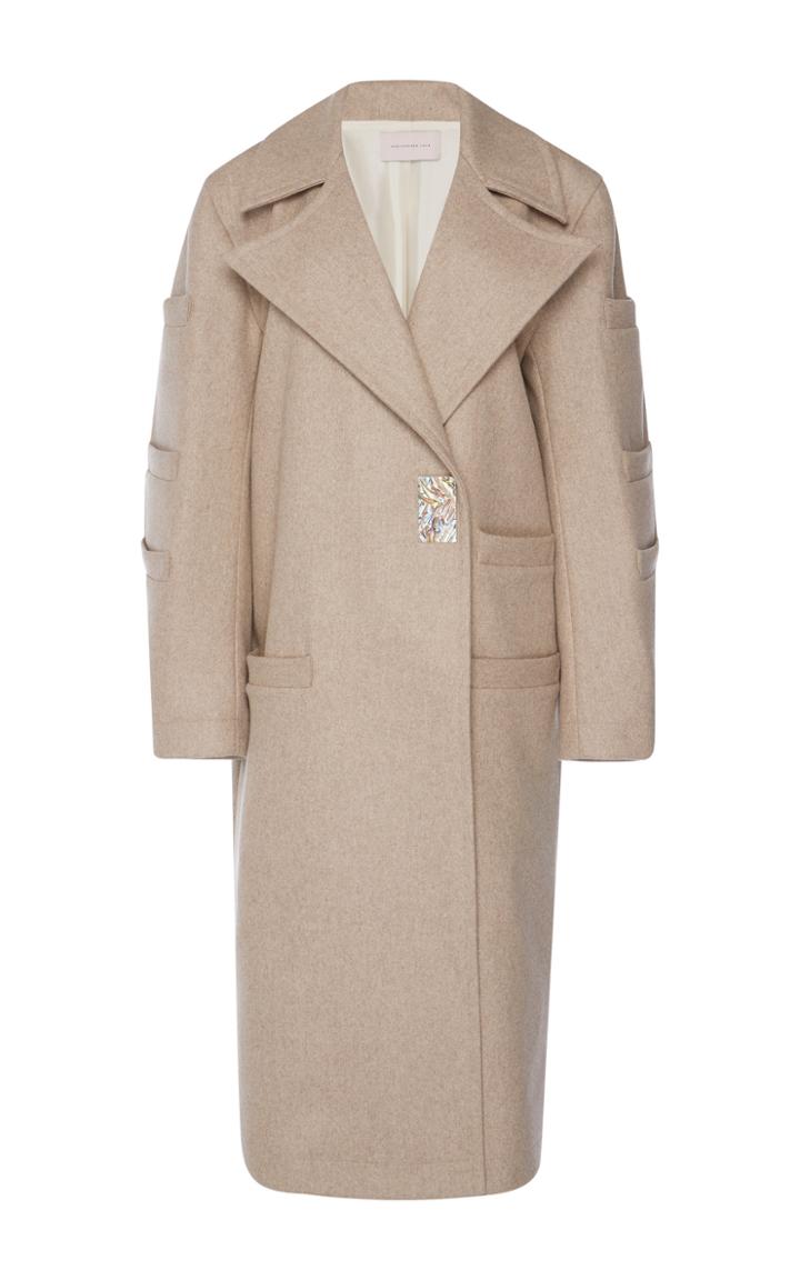 Christopher Kane Multi Pocket Wool Coat