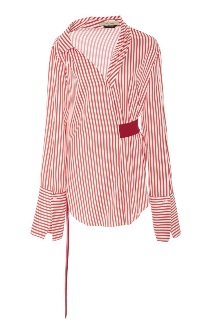 Hellessy Elin Silk Twill Top