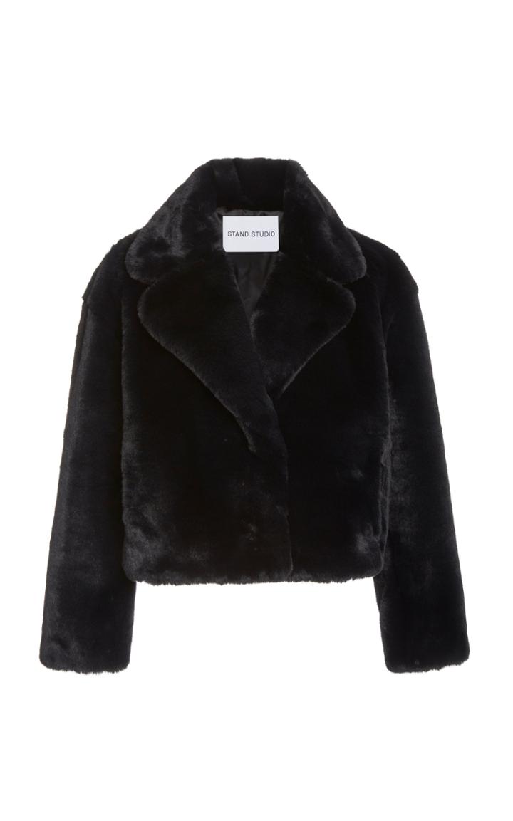 Stand Studio Janet Faux-fur Coat