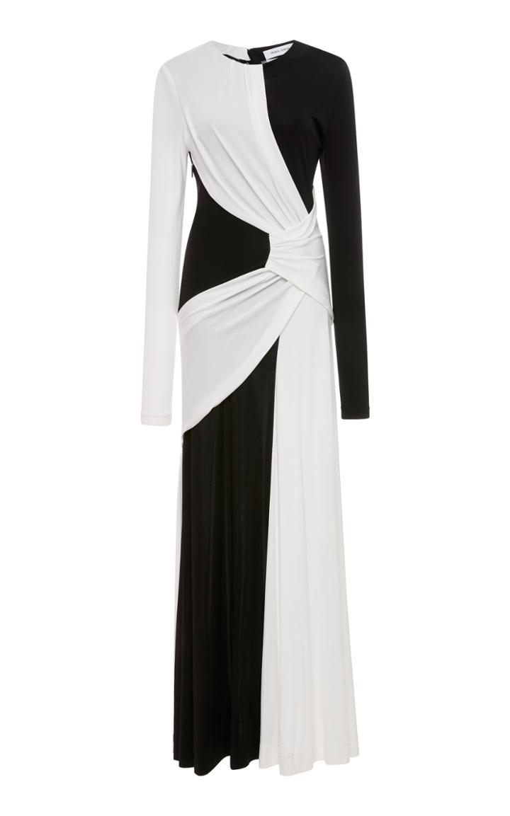 Prabal Gurung Lugu Long Sleeve Sash Dress