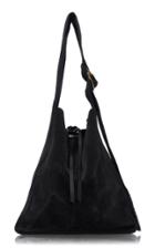 Isabel Marant Bakoo Canvas-trimmed Suede Shoulder Bag