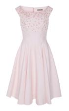 Zac Posen Gauffre Embellished Mini Dress