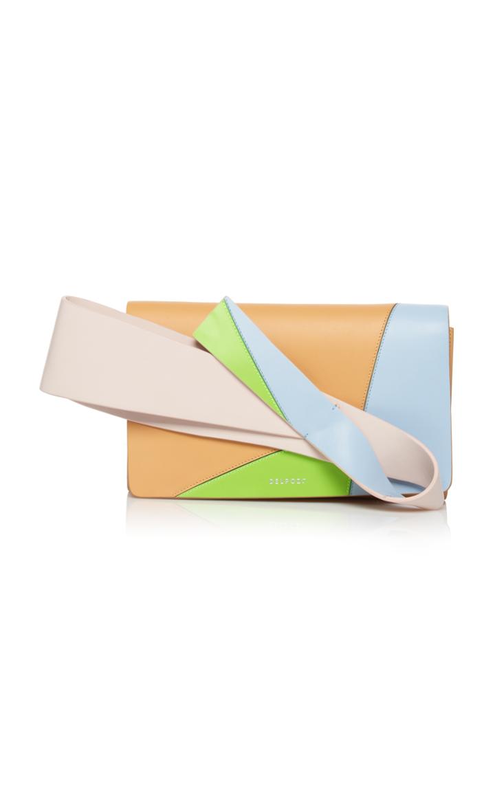 Delpozo Multicolor Orchid Clutch