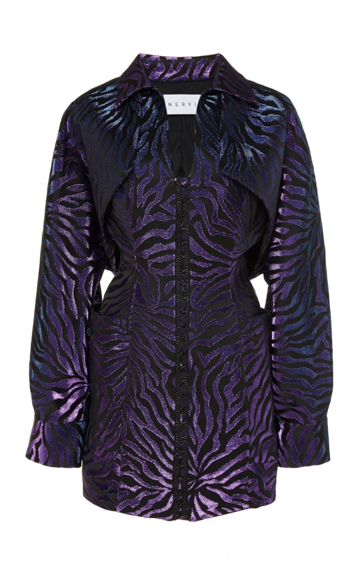 Nervi Grace Long Sleeve Mini Dress