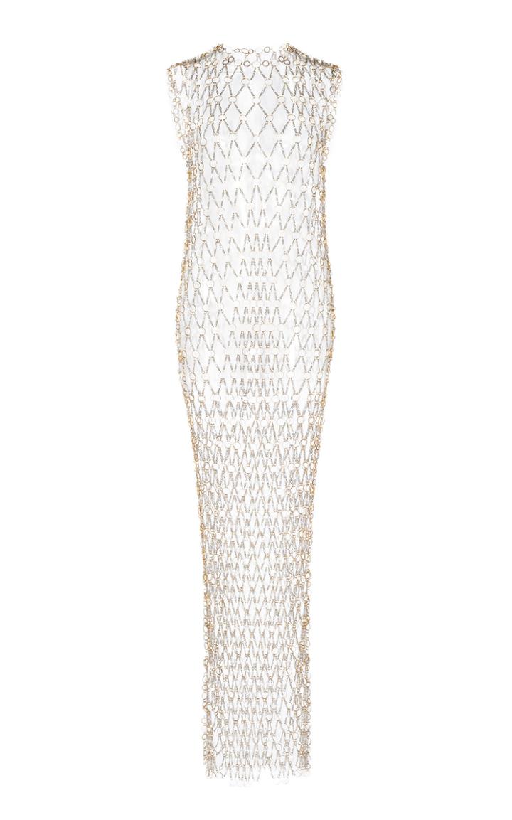 Paco Rabanne Diamond Shape Brass Chainmail Dress