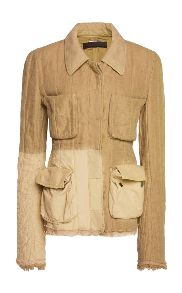 Haider Ackermann Quilted Officer Jacket