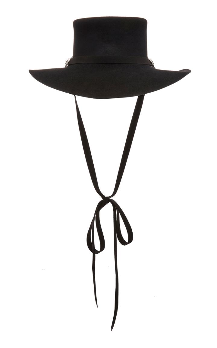 Clyde Longing Gaucho Angora Hat
