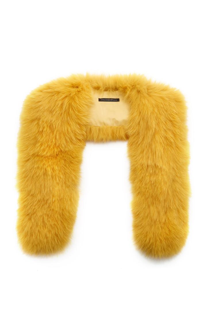 Pologeorgis The Ally Pull-through Fox Scarf