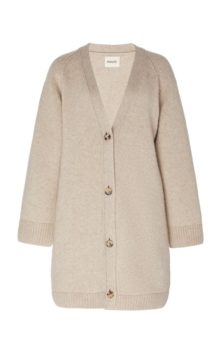 Moda Operandi Khaite Carina Cashmere Cardigan Size: Xs