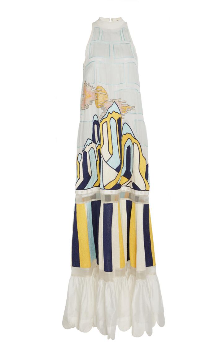 Rahul Mishra Montanea Detachable Gown