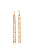 Ginette Ny Unchained 18k Rose Gold Earrings
