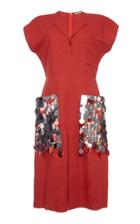 Bottega Veneta Paillette-embellished Cotton-blend Dress
