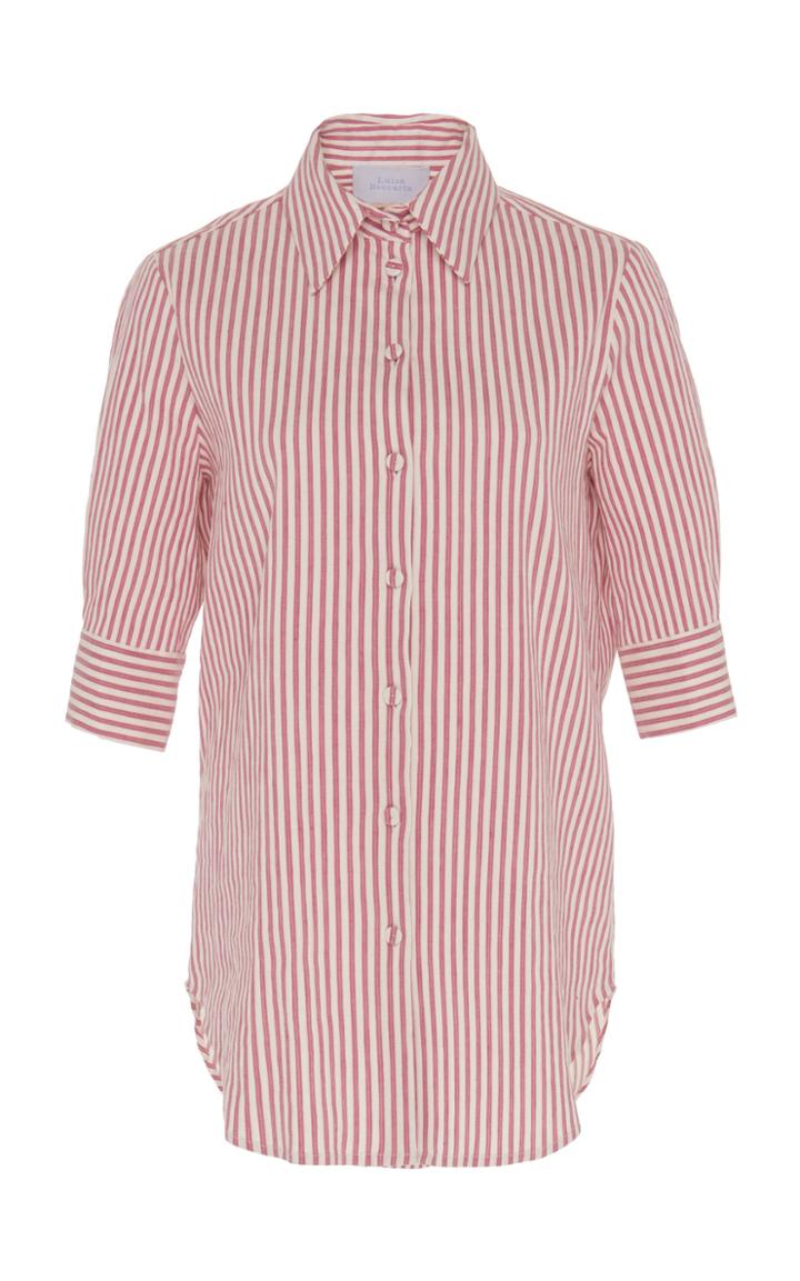 Luisa Beccaria Medium Sleeve Button Up