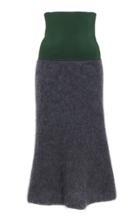 Victoria Beckham Flared Mohair-blend Knit Midi Skirt