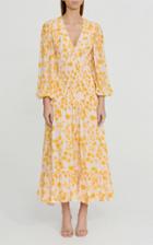 Moda Operandi Significant Other Bernadette Printed Swiss Dot Maxi Dress