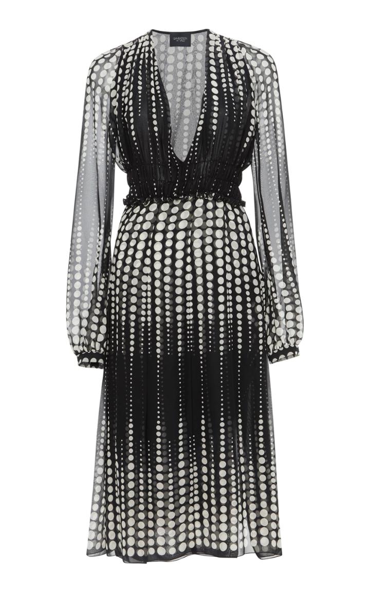 Giambattista Valli Dot Midi Dress