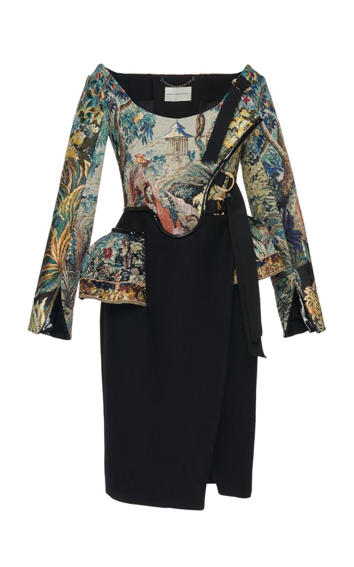 Mary Katrantzou Crusoe Jacquard Coat