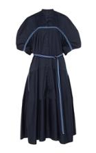 Moda Operandi Lee Mathews Alice Belted Cotton Shirt Dress Size: 0