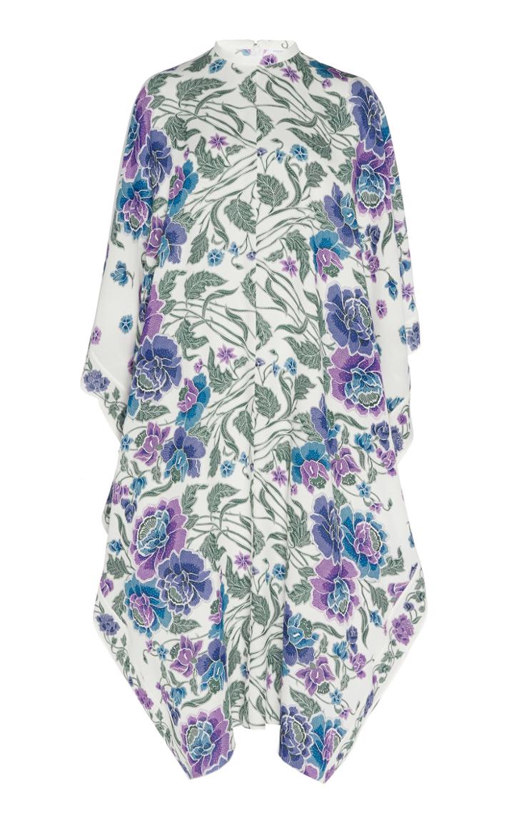 Andrew Gn Silk Printed Dress